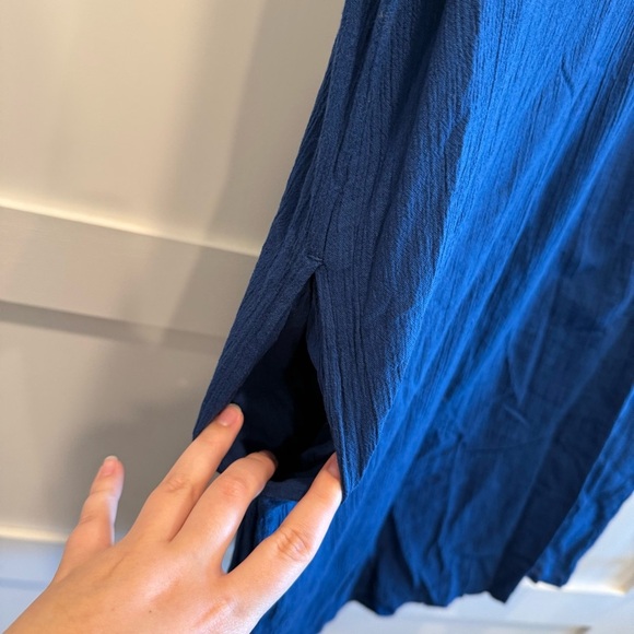 Blair Brand 2X Blue Sleeveless Dress - Picture 6 of 6